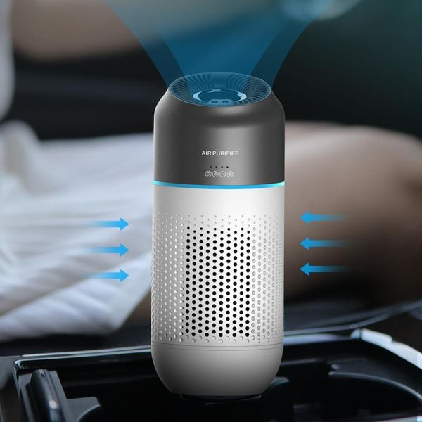 

air purifiers cross-border pm2.5 formaldehyde removal induction usb negative ion car purifier