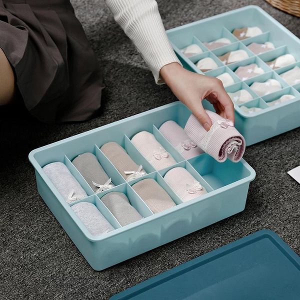 

storage drawers women's underwear organizer for folding ties socks shorts bra closet drawer box plastic