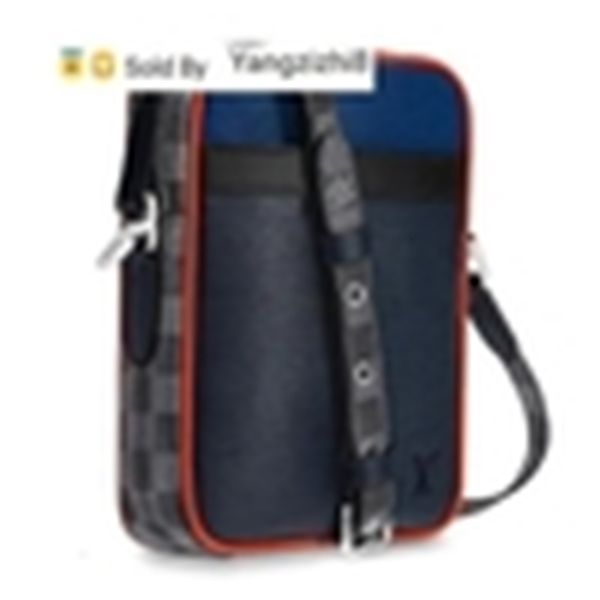 

yangzizhi8 men m51460 danube slim classic 2019 new real caviar lambskin le boy chain flap bag handbags shoulder messenger bags totes, Black;red