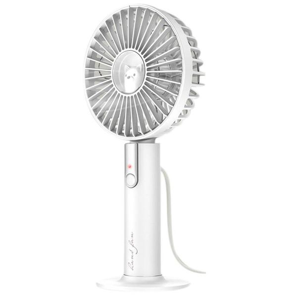 

electric fans usb hand held fan desk cooling 3 speeds adjust with 1200mah rechargeable battery for office outdoor home