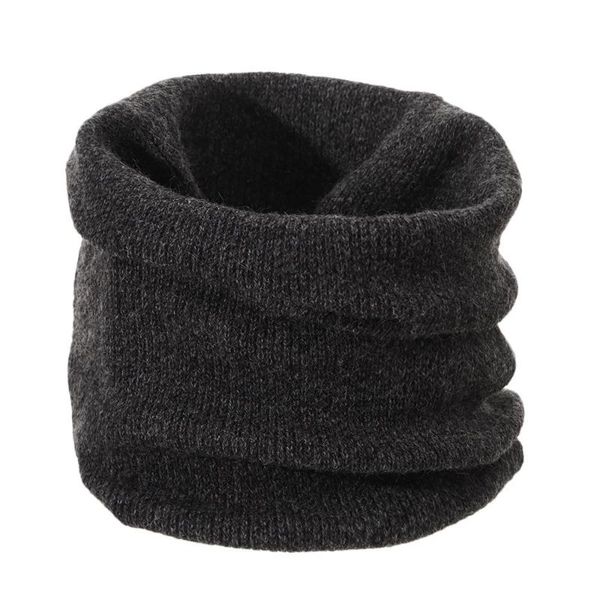 

hats, scarves & gloves sets neck scarf winter women men solid knitting collar thick warm face mask hiking warmer cycling, Blue;gray