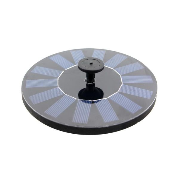 

garden decorations cf003 6v 0.8w 150l/h solar power floating water pump fountain submersible for pool plants (black)