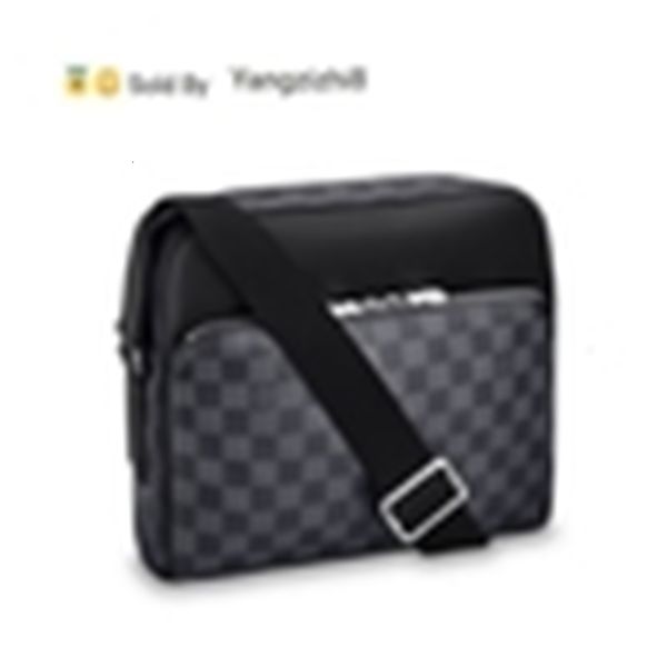 

yangzizhi8 messenger reporter pm n41408 men dayton bags shoulder belt bag totes portfolio briefcases duffle luggage, Black;red