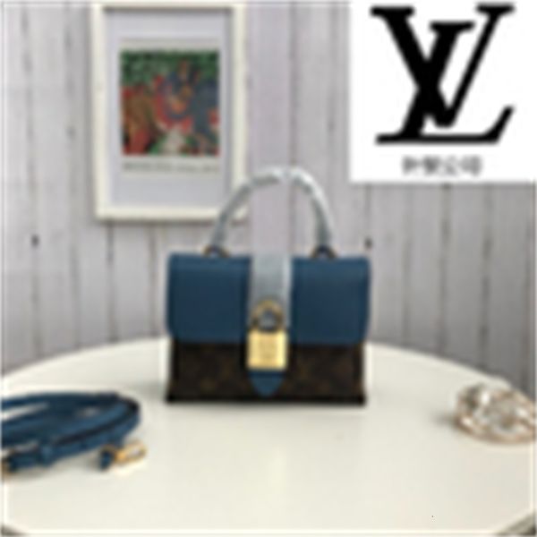 

m44321 classic blue leather l padlock crossbody bag women handbags iconic bags shoulder bags totes cross body bag clutches evening, Blue;pink