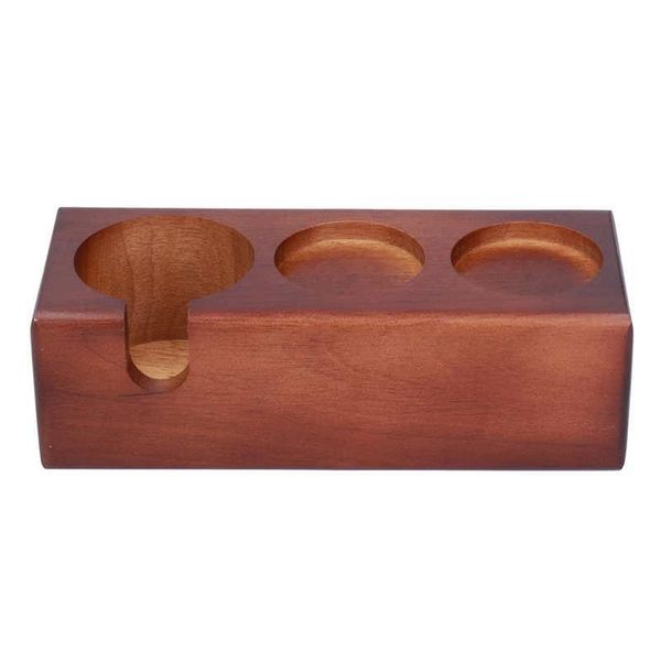 

coffee filters tamping station portafilter holder stand 3-slots for shop bar homes