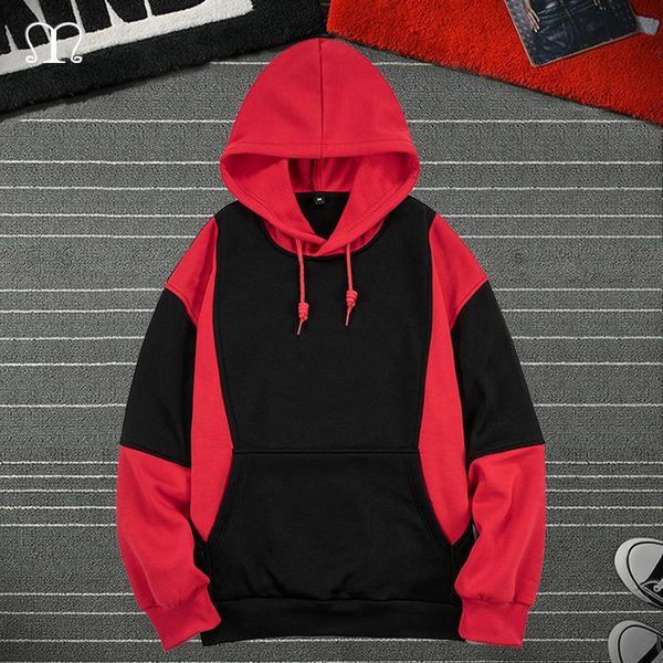 

men's hoodies & sweatshirts oversize sweatshirt men hooded streetwear mens 2021 hip hop hoodie male pullover gym tracksuits outwear pat, Black