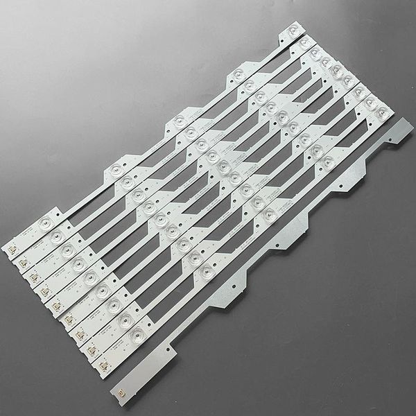 

strips 2set=20pcs 5led led backlight strip for lvu550ndel cd9w18 4c-lb5504-hr3 hr4 4c-lb5505-hr01j 55hr330m05a5 v1