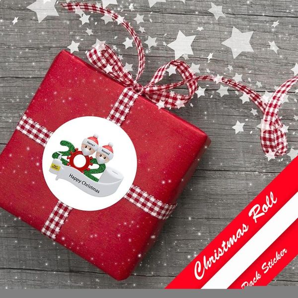 

gift wrap 5pcs waterproof self-adhesive paper christmas sealing sticker wedding favours letter envelope labels xmas decal decor