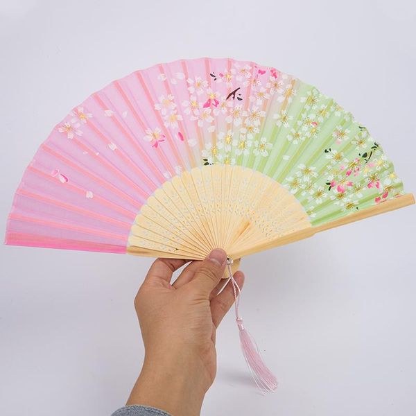 

vintage style silk folding fan dance gift ornaments hand other home decor