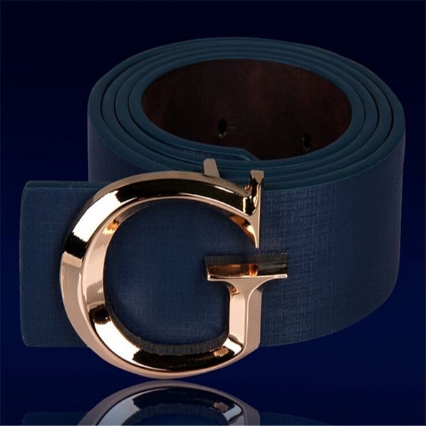 

yDtF leisure fashion korean and belts women's gold leisure fashion korean men's and wo trend i-shapedbelt, Black;brown