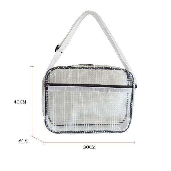 

evening bags transparent anti-static handbag shoulder bag crossbody tote summer beach purse k5da