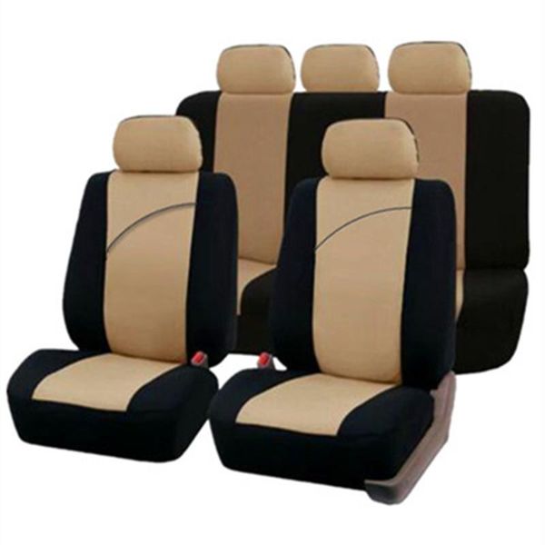 Coprisedili per auto Copertura universale 9 Set completo per berline crossover Auto Interior Styling