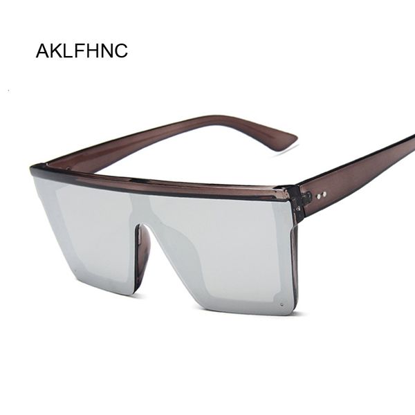 

luxury designer sunglasses black square women big frame fashion retro mirror sun glasses female brand vintage lady lunette de soleil femme 0, White;black