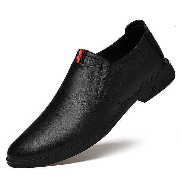 

tangzuo h2110 small leather shoes, , 37-46, black and brown