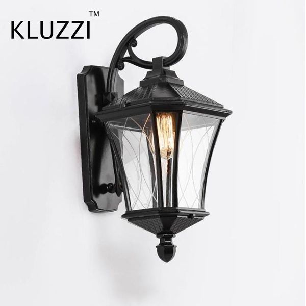 

european style aluminium outdoor led wall light quality waterproof porch ip65 classic exterior outside antique lamps