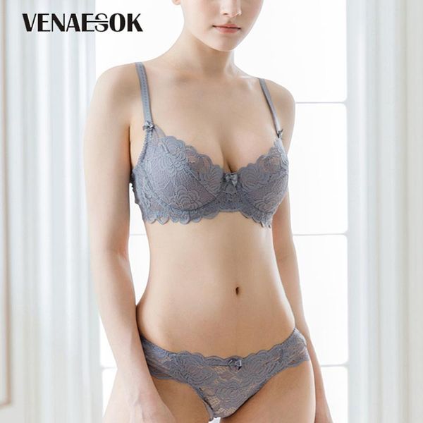 

bras sets lace underwear set fashion gray women lingerie transparent bra plus size c d cup brasultrathin embroidery brassiere, Red;black