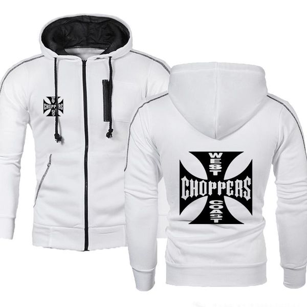 

men's jackets spring autumn hoodies west choppers printing streetwear print fashion casual cotton hoodie, Black;brown