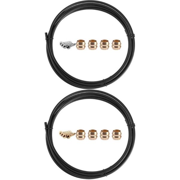 

bike brakes mountain bicycle hydraulic disc brake hose oil pipe tube with olive+ connector insert set for road accessori