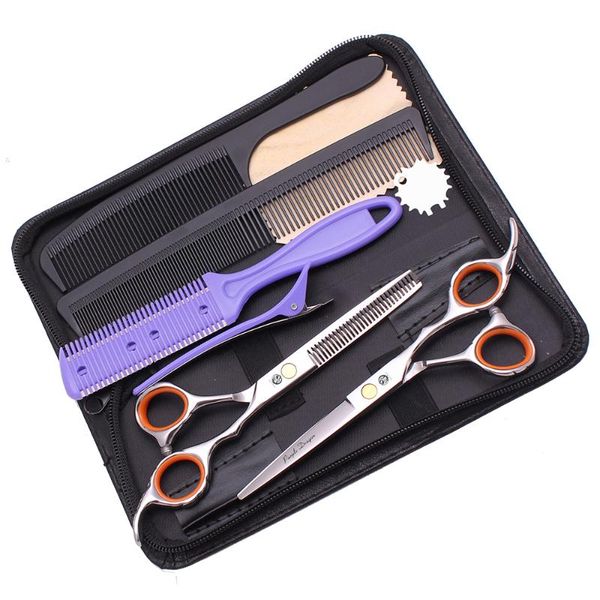 

hair scissors 5.5" 6" stainless barber hairdressing japan steel thinning professional 1009# styling tool