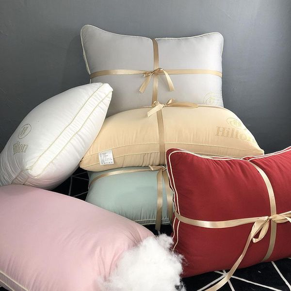 

hilton plush pillow core wash silk diamond neck protection hannman gift