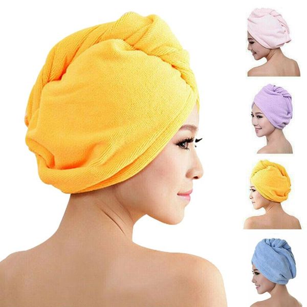 

microfiber,large towel,quick drying towel,hair dry hat,cap,soft,magic,rapid,bathing shower caps