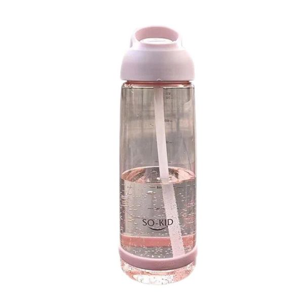 

water bottles 1000ml plastic bottle with straw outdoor bpa sports lid camping eco-friendly