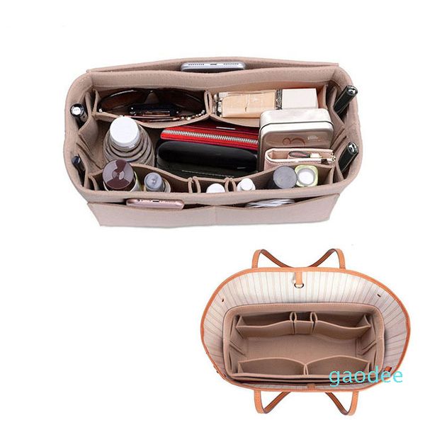 

handbag women backpack luxurys womens felt cloth cosmetic bag makeup organizer multifunctional 2022