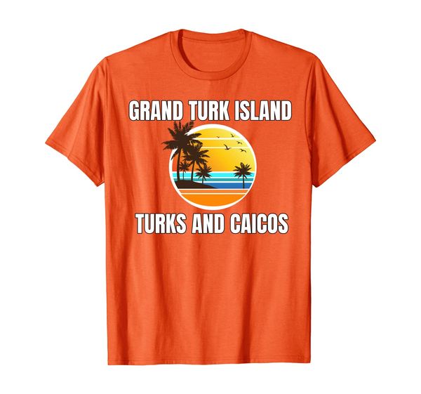 

grand turk island turks and caicos matching family tee, White;black