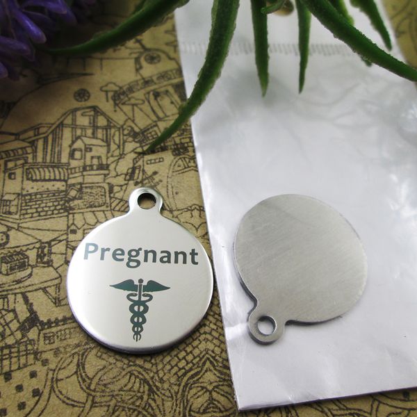 

40pcs--stainless steel charms"pregnant medical" more style choosing diy pendants fo necklace, Bronze;silver