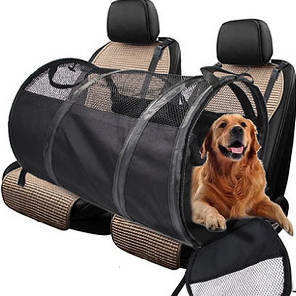 

rx foldable car pet bag car rear seat pet mat car breathable waterproof medium and large dog tent