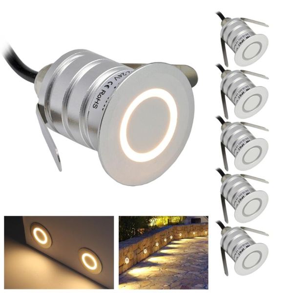 

wall lamps room decor 1w recessed led stair light 12-24v corner lights step decoration hallway staircase lighting drop