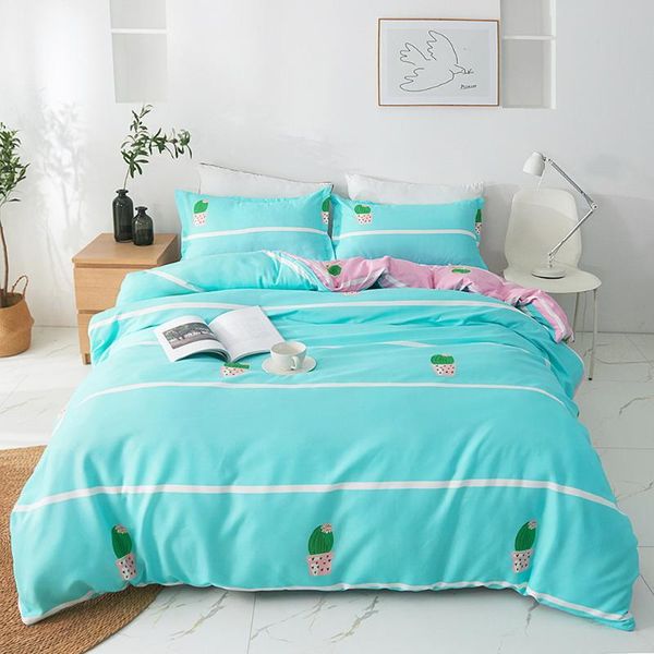 

bedding sets euro bed linen 4-piece set printed comforter cover pillowcase sheet 220x240 160x200 135x200 200x230 fulll king size