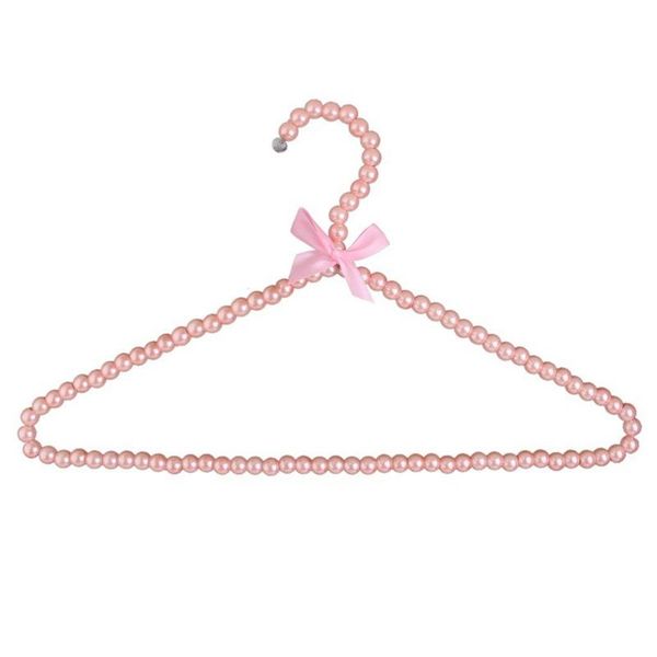 

laundry bags imitation pearls pink bow hook hangers for clothes 39cm