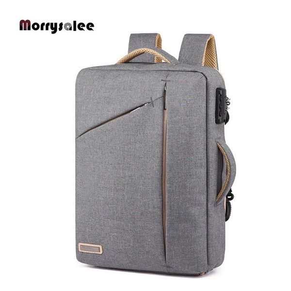 

backpack casual business men computer light lapbag 2021 lady anti-theft travel gray 15.6-inch wear-resisting