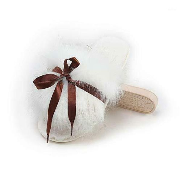 

women's faux fur slippers memory foam cozy house slipper story fs20s091, Black
