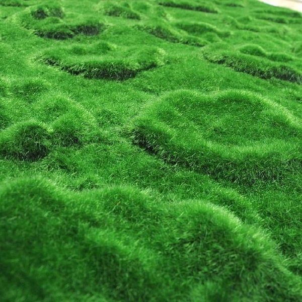 

decorative flowers & wreaths 100cm artificial plant moss lawn wall fake turf grass carpet wedding decoration garden home decor accessories s