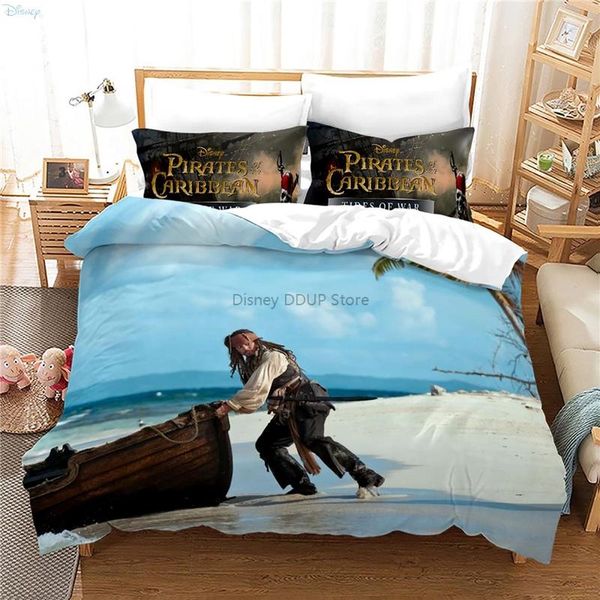 

bedding sets 3d printed duvet cover pillowcases jack sparrow character comforter  king size