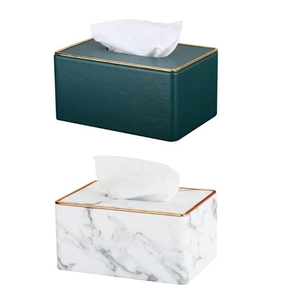 

tissue boxes & napkins leather box rectangular napkin holder pumping paper case dispenser decor 425c