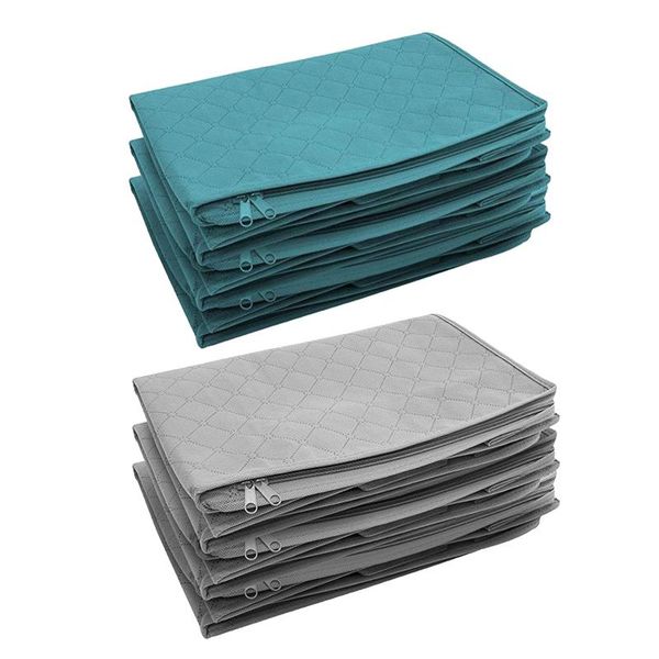 

storage bags 3pcs breathable clothes blanket comforter bag for closet under bed 49x36x21cm