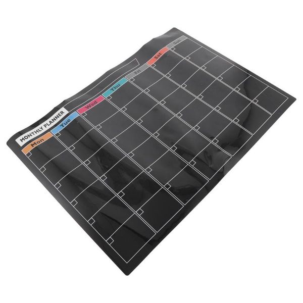 

fridge magnets magnetic weekly plan board waterproof dry erase black supply