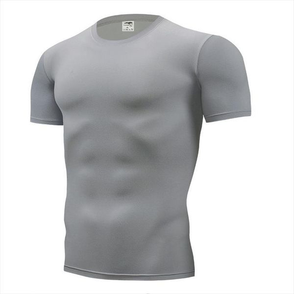 

fashion pure color short sleeve mens t shirts compression tight tshirts s 3xl summer clothes transportation, White;black