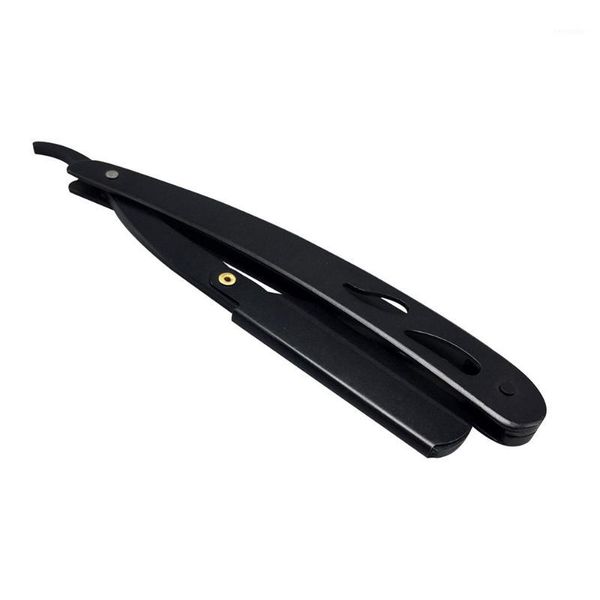 

men straight edge razor steel folding shaving barber hair removal tools sk881