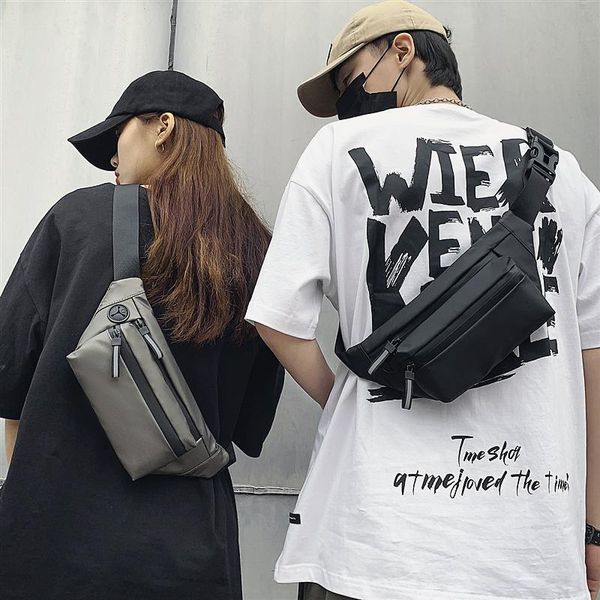 

original uoct.all couple chest bag ins japanese casual all-match messenger girl street sports fashion waist bags
