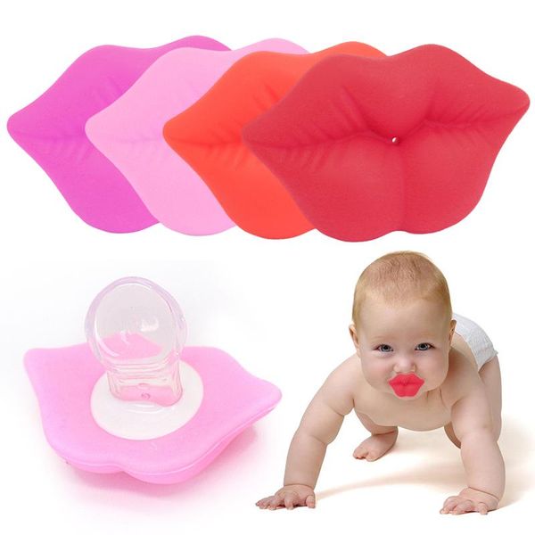 

pacifiers# silicone funny baby pacifier prank shaped toddler teether born clip nipples bottle nozzl