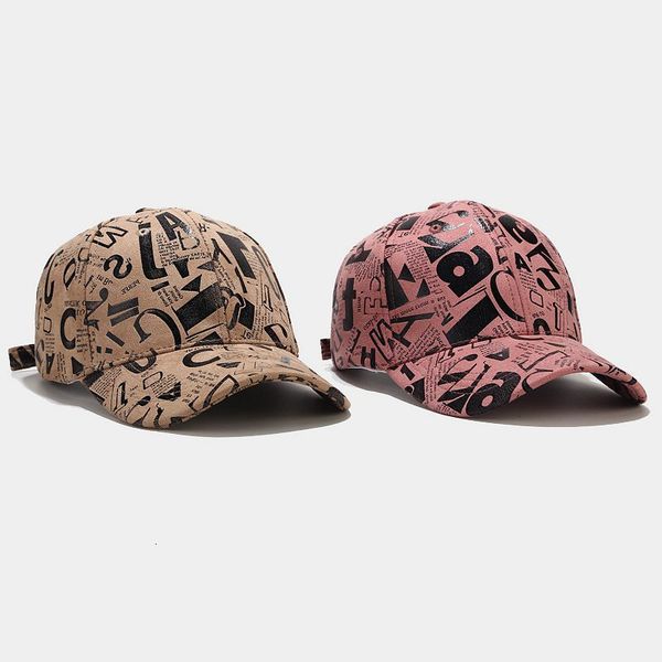 

new graffiti letter baseball cap women's summer outdoor sunscreen hat, Blue;gray