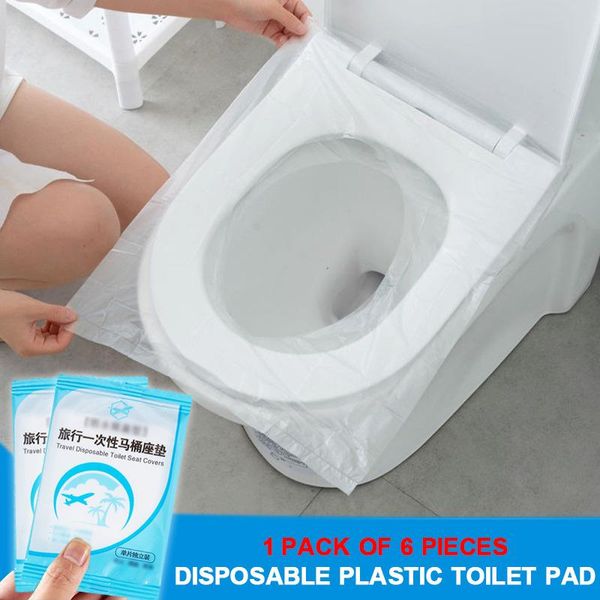 

toilet seat covers 6/12/24pcs disposable cover universal waterproof paper pad antibacterial bathroom