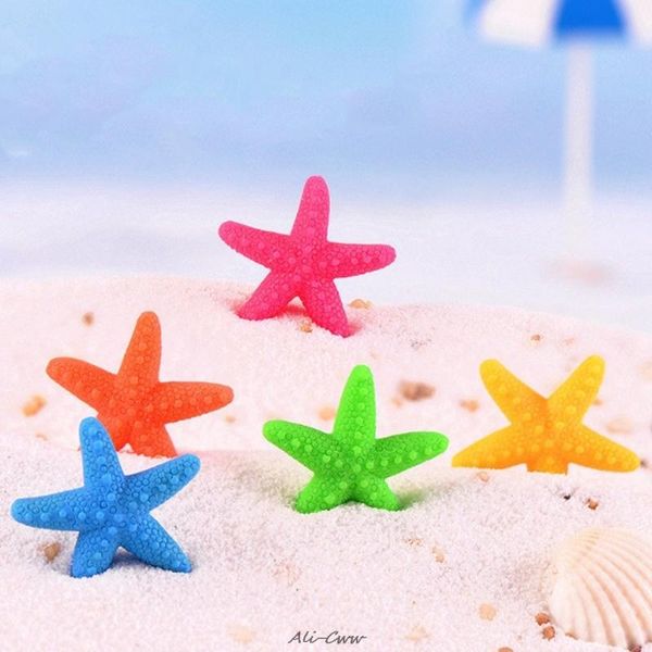 

decorations 5pcs fish tank artificial colorful decoration aquarium ornaments resin