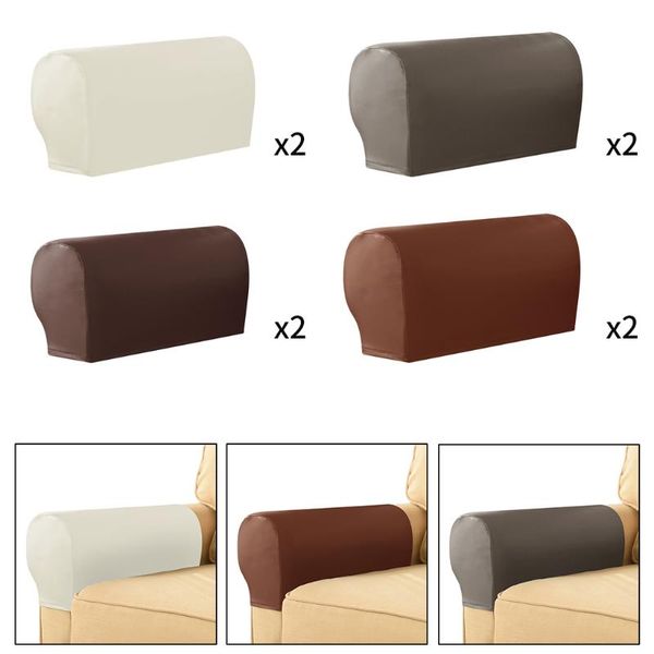 

2pcs stretch removable arm chair protector universal sofa armchair cover armrest covers