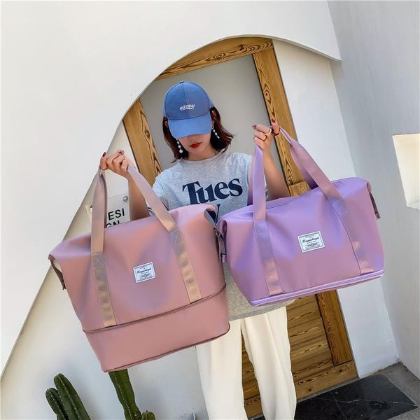 

outdoor bags dry wet separation exercise portable shoulder bag yoga fitness large capacity travel fashion women cabi