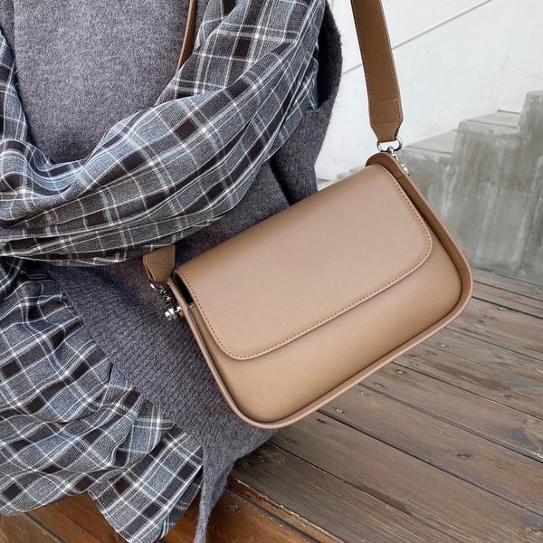

evening bags 2021 fashion trend foreign style small square bag simple and versatile wide shoulder strap cross carrying single